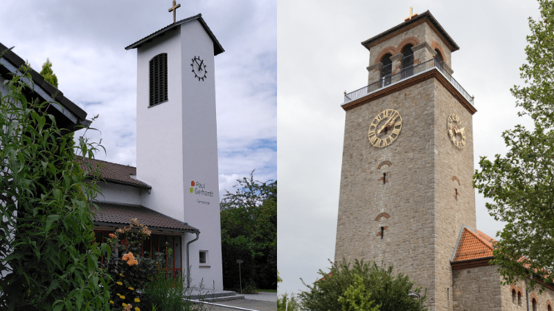 Gottesdienste in den Sommerferien abwechselnd in der Paul Gerhardt Kirche und der Lutherkirche